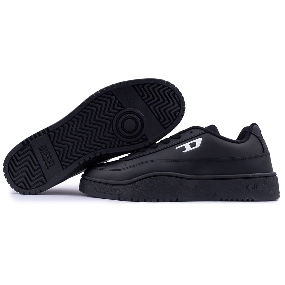 Diesel Μαύρα Sneakers 100% Leather - S26Y03608P5576