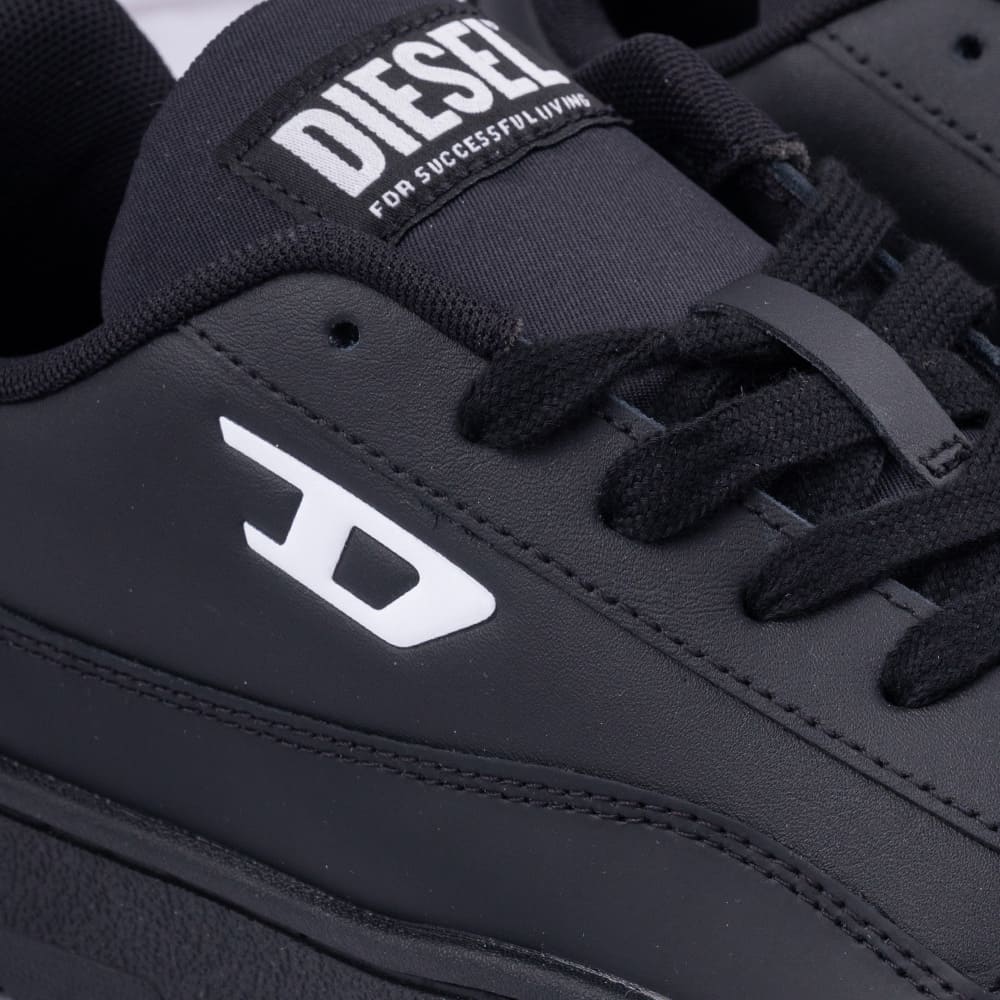 Diesel Μαύρα Sneakers 100% Leather - S26Y03608P5576