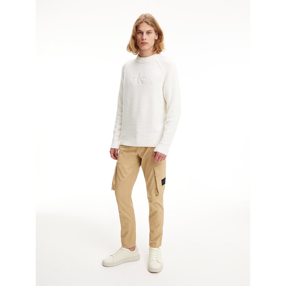 Calvin Klein Μπεζ Παντελόνι Cargo - J30J322043