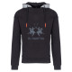 LA MARTINA Μαύρο Hoodie - 3LMSMF323