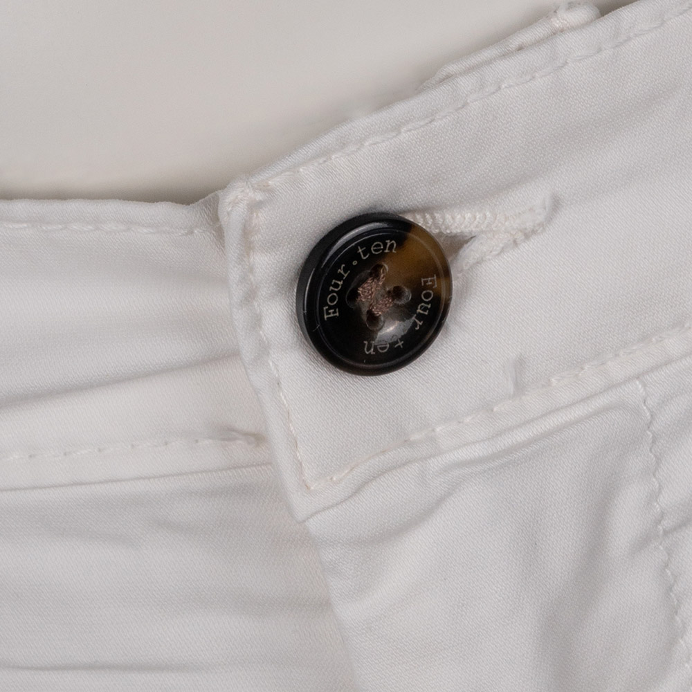 FOUR TEN Εκρού Παντελόνι Chino - T9132 123127