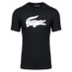 Lacoste T-shirt Round Neck 3TH2042 Μαύρο