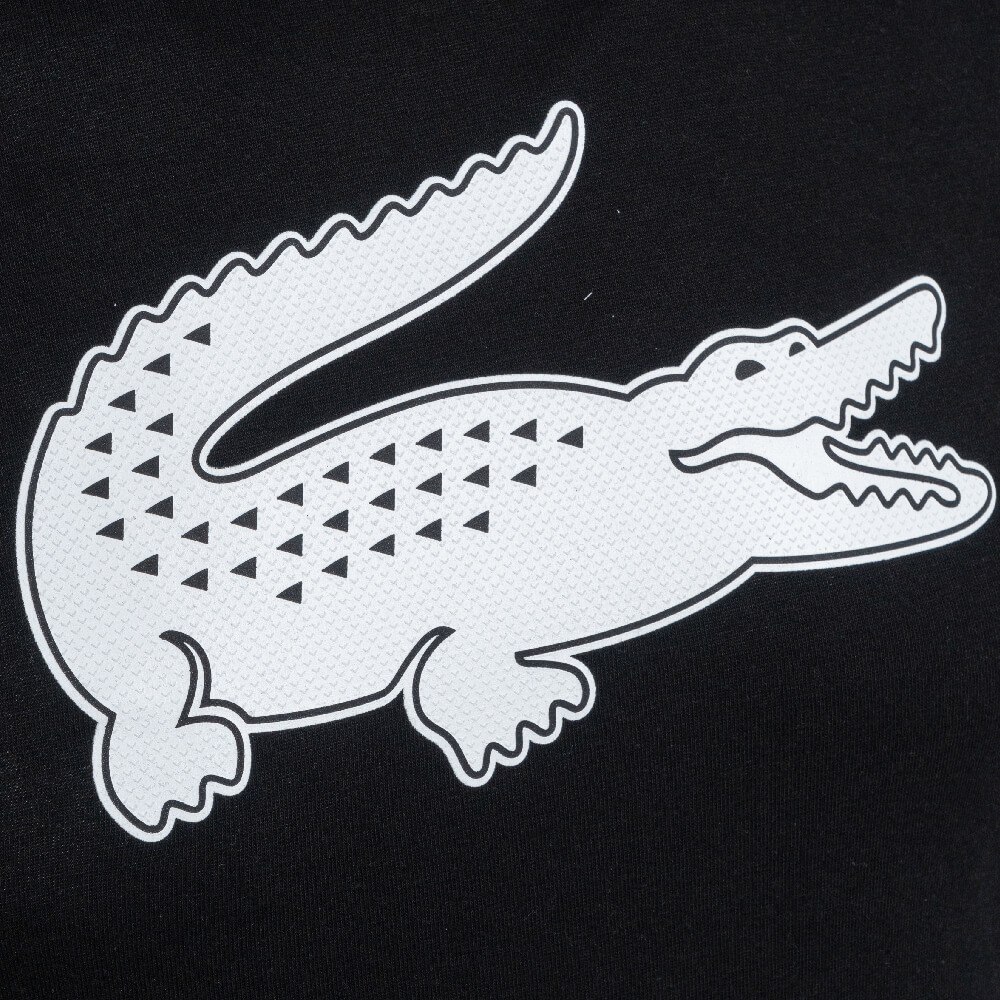 Lacoste T-shirt Round Neck 3TH2042 Μαύρο