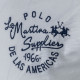 La Martina Λευκό Κοντομάνικο polo - 3LMTMP301