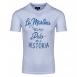 La Martina Λευκό T-Shirt C Neck - 3LMTMR301