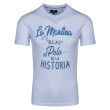 La Martina Λευκό T-Shirt C Neck - 3LMTMR301