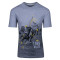 La Martina Γκρι T-shirt C Neck - 3LMTMR305