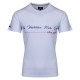La Martina Λευκό T-shirt C Neck - 3LMTMR310