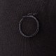 Trussardi Μαύρη Μπλούζα C Neck - TRSAPT007631T0056520
