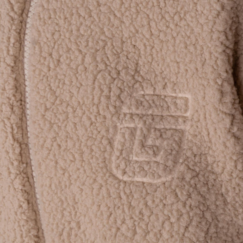 GUESS Μπεζ Fleece Jacket - GU0APU1BA60WO06K0000 