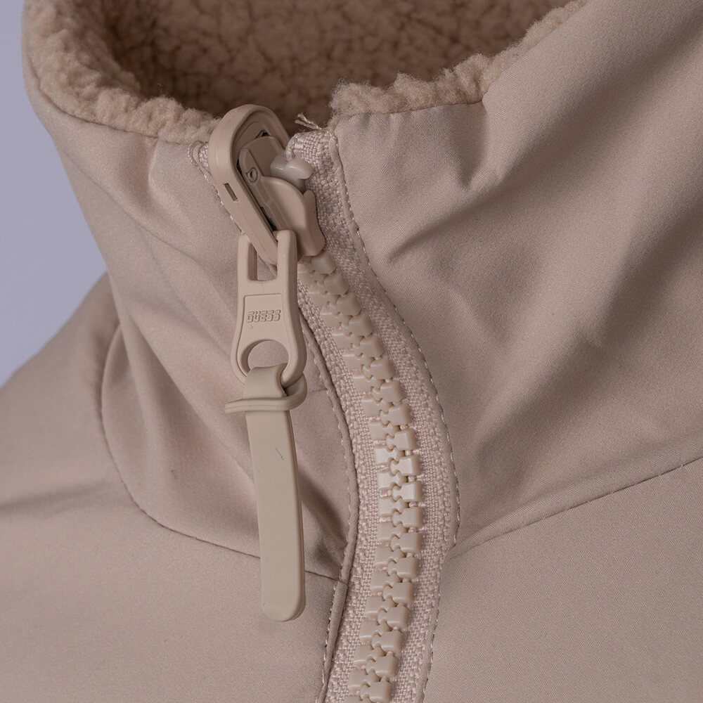 GUESS Μπεζ Fleece Jacket - GU0APU1BA60WO06K0000 