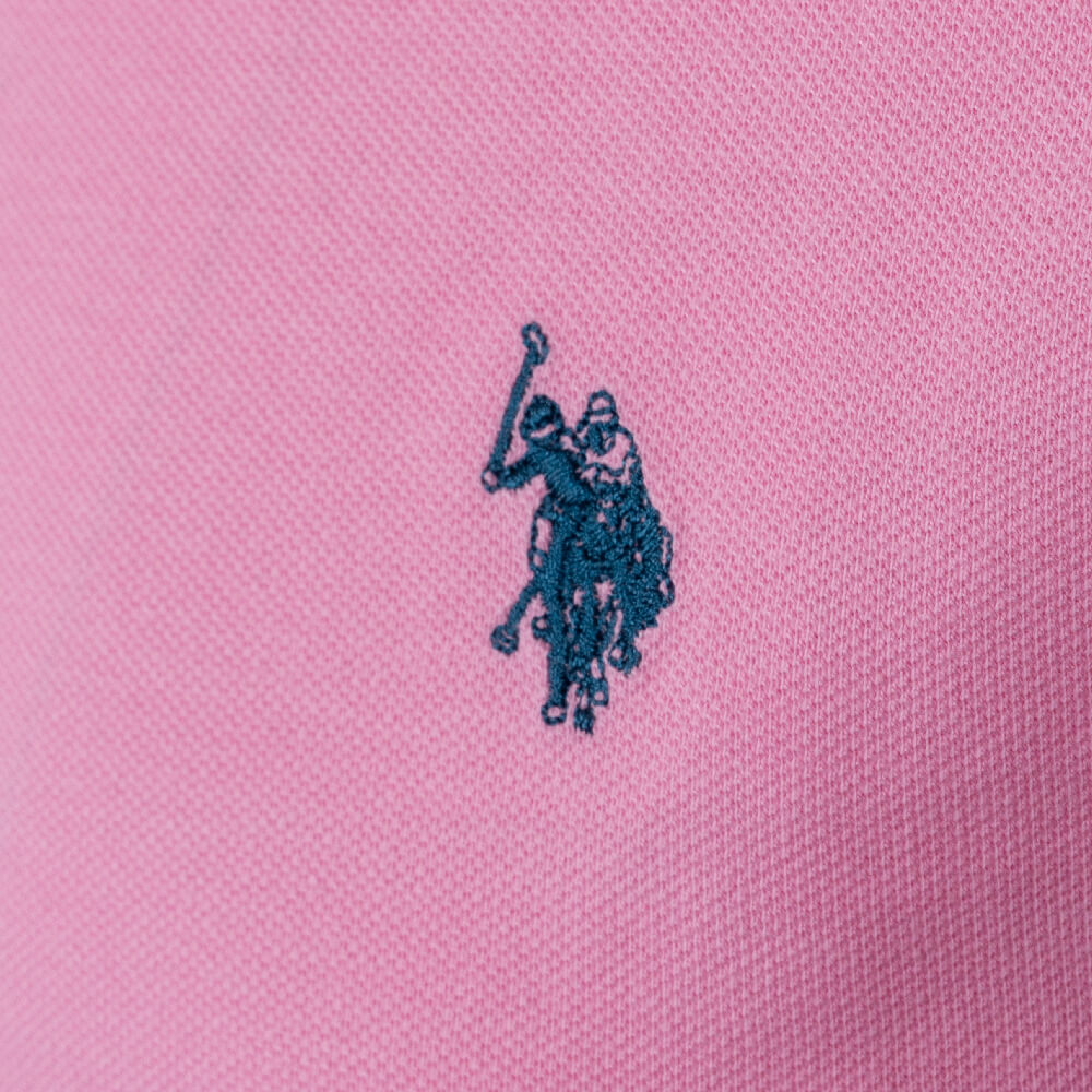 U.S POLO Ροζ Κοντομάνικο polo - US0AP6142341029P1000