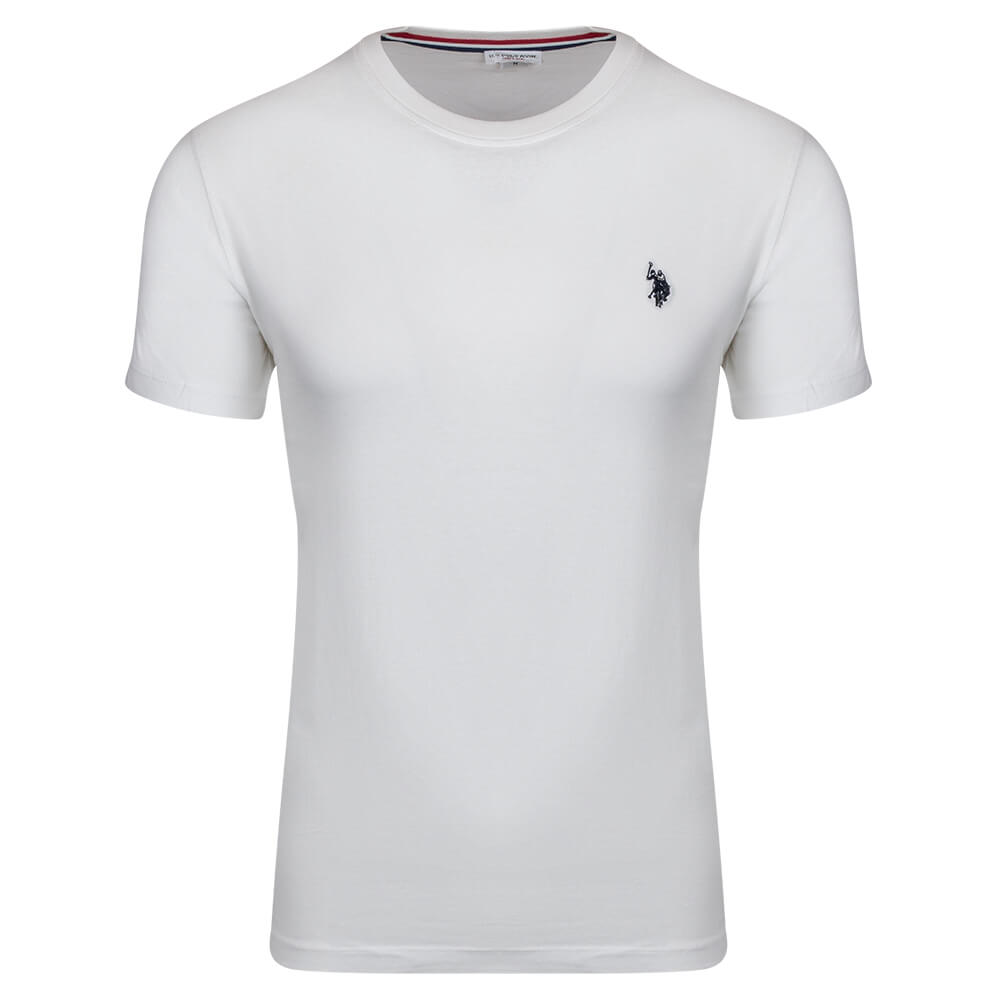 U.S POLO Λευκό T-shirt Round Neck - US0AP6150249351P1000