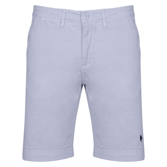 US POLO Βερμούδα Chinos 100% Cotton US0AP6221849492P6000 Λευκό