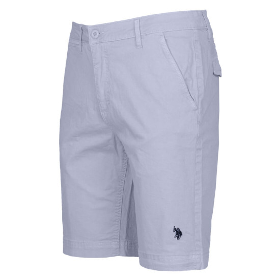 US POLO Βερμούδα Chinos 100% Cotton US0AP6221849492P6000 Λευκό