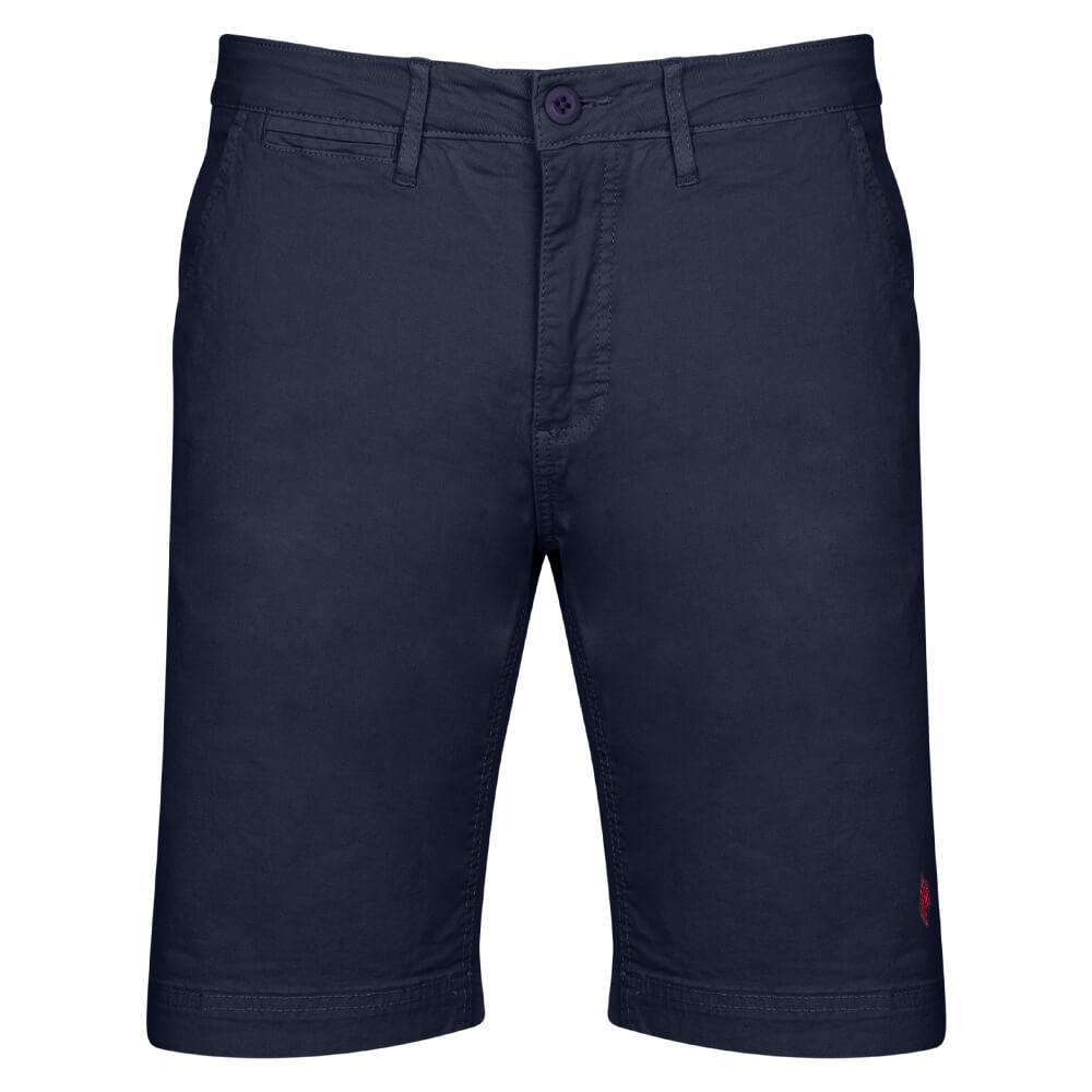US POLO Βερμούδα Chinos 100% Cotton US0AP6221849492P6000 Μπλε