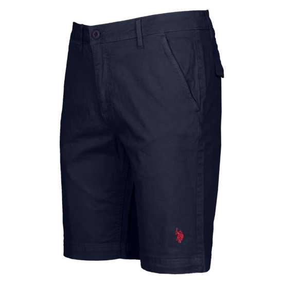 US POLO Βερμούδα Chinos 100% Cotton US0AP6221849492P6000 Μπλε