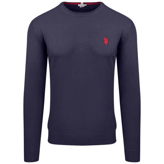 U.S POLO Μπλε Πουλόβερ C Neck - US0AP6656648847P1000