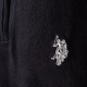 U.S. POLO Μαύρο Half Zip - US0AP665724884700000