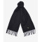 Barbour Μαύρο Κασκόλ - 3BRUSC0008