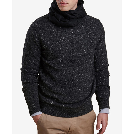Barbour Μαύρο Κασκόλ - 3BRUSC0008