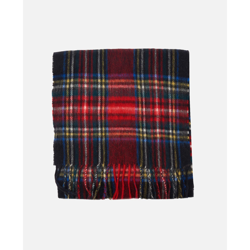 BARBOUR Κόκκινο Κασκόλ Καρό - 3BRUSC0137 