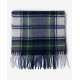 BARBOUR Λευκό Κασκόλ Καρό - 3BRUSC0137 