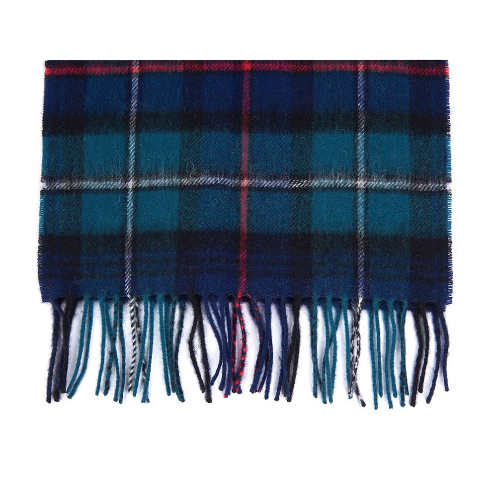 BARBOUR Πράσινο Κασκόλ Καρό - 3BRUSC0137