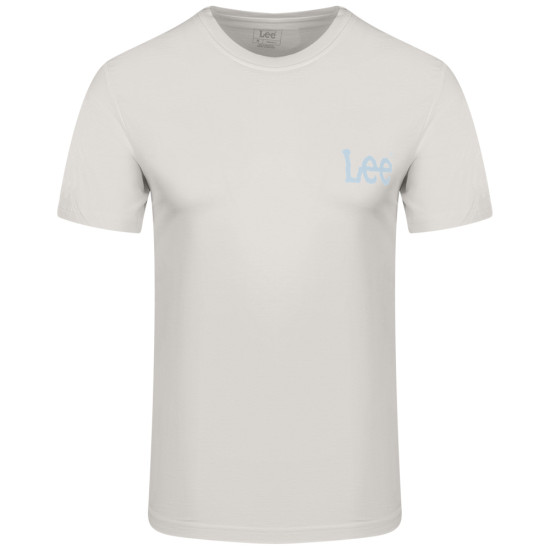 Lee Εκρού T-shirt C Neck - 112376489