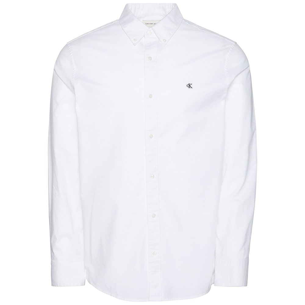 Calvin Klein Λευκό Πουκάμισο Button Down - LV140EM125