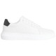 Calvin Klein Λευκά Sneakers 100% Leather - YM0YM01198