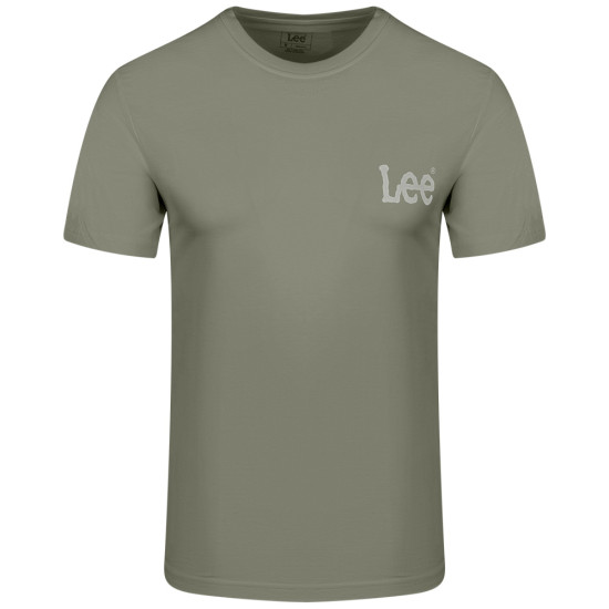 Lee Λαδί T-shirt C Neck - 112376462