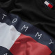 Tommy Jeans Μαύρο T-shirt C Neck - DM0DM22645