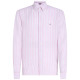 Tommy Hilfiger Ροζ Πουκάμισο Button Down 100% Linen - MW0MW38581