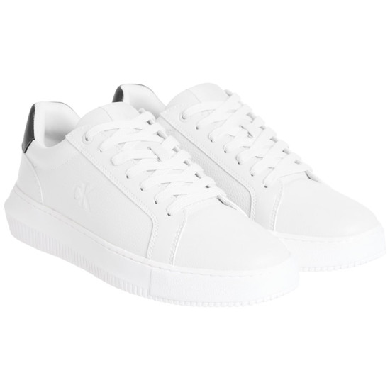 Calvin Klein Λευκά Sneakers 100% Leather - YM0YM01198