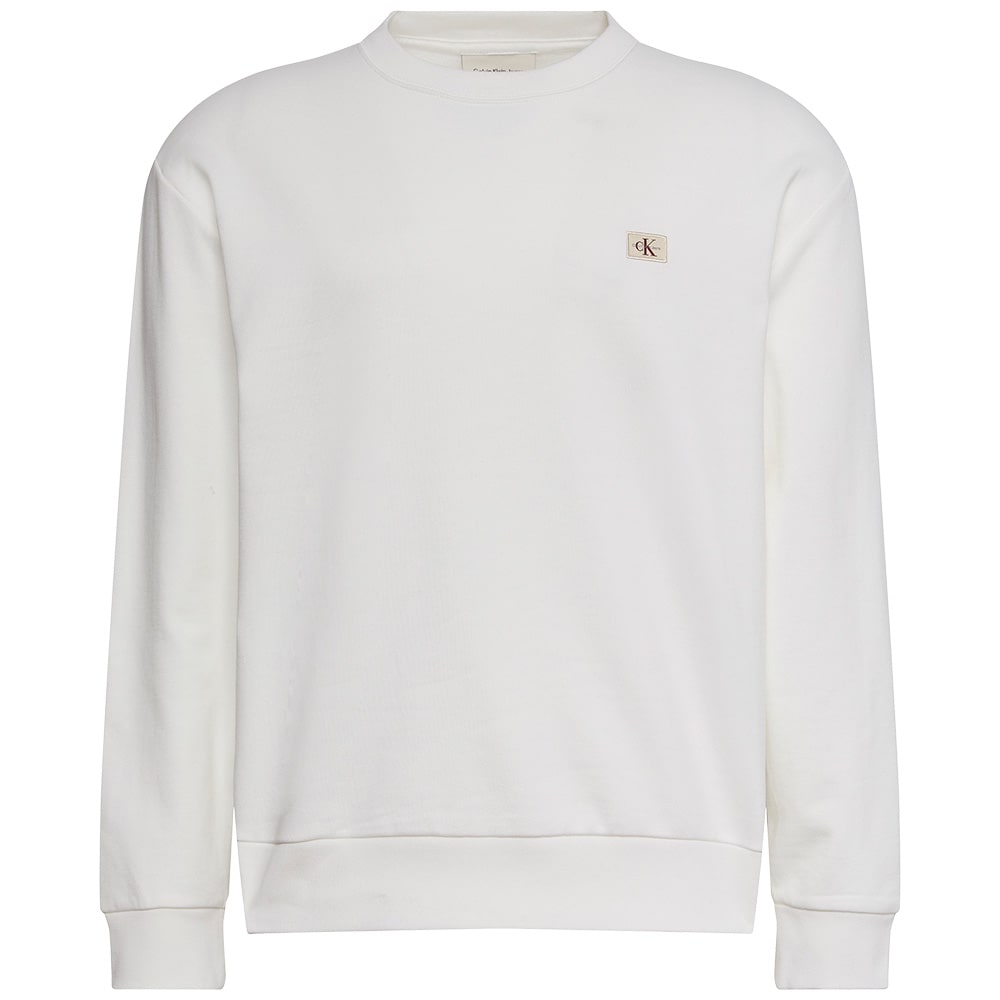 Calvin Klein Λευκό Φούτερ C Neck - LV04RC273G
