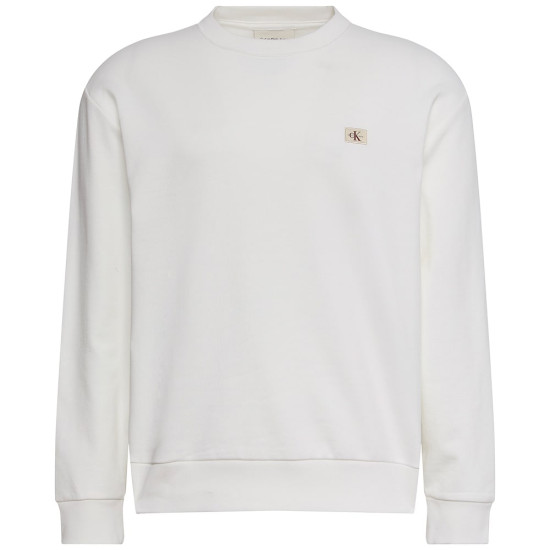 Calvin Klein Λευκό Φούτερ C Neck - LV04RC273G