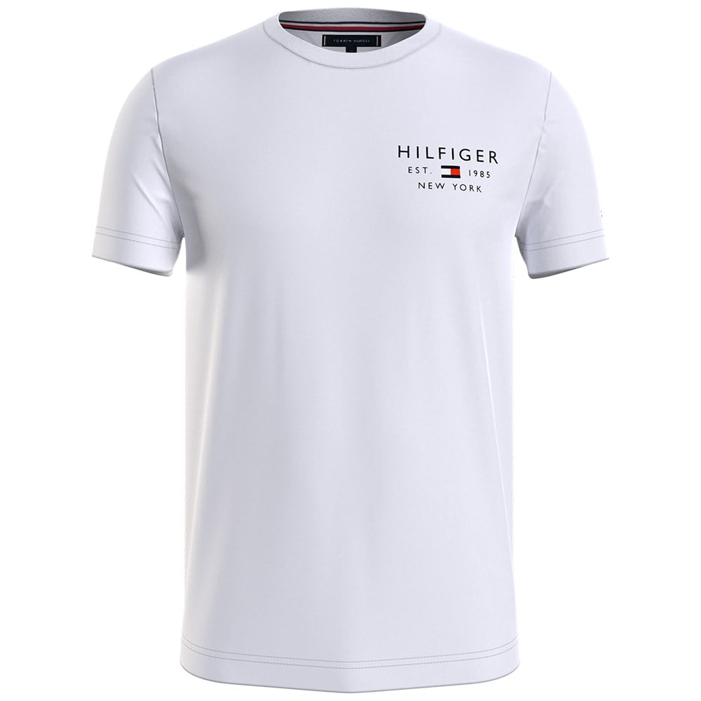 Tommy Hilfiger Λευκό T-shirt C Neck - MW0MW32000