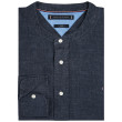 Tommy Hilfiger Μπλε Πουκάμισο Mao 100% Λινό - MW0MW39271 Tommy Hilfiger Μπλε Πουκάμισο Mao 100% Λινό - MW0MW39271