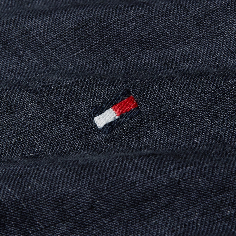 Tommy Hilfiger Μπλε Πουκάμισο Mao 100% Λινό - MW0MW39271