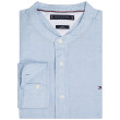 Tommy Hilfiger Γαλάζιο Πουκάμισο Mao 100% Λινό - MW0MW39271
