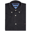 Tommy Hilfiger Μαύρο Πουκάμισο Button Down 100% Linen - MW0MW35207 Tommy Hilfiger Μαύρο Πουκάμισο Button Down 100% Linen - MW0MW35207