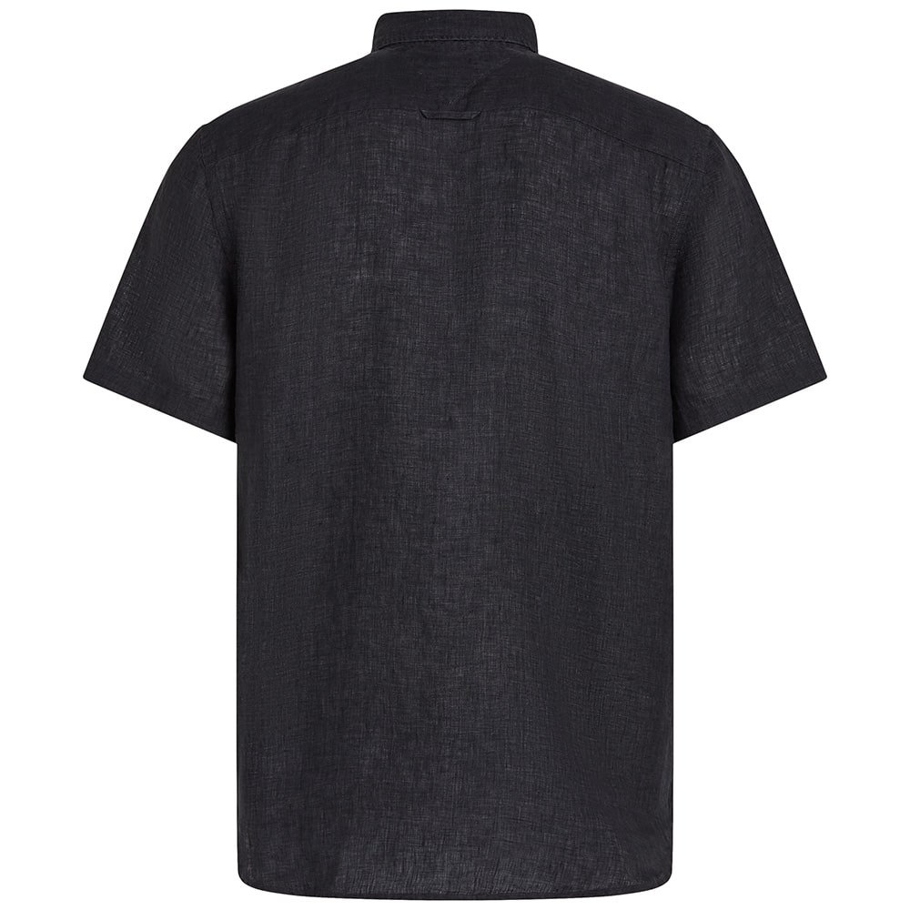 Tommy Hilfiger Μαύρο Πουκάμισο Button Down 100% Linen - MW0MW35207