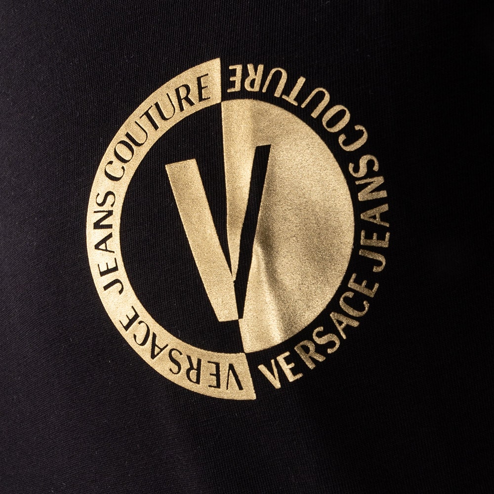 Versace Jeans Couture Μαύρο T-shirt - VJ0AP74GAHT10CJ00T00