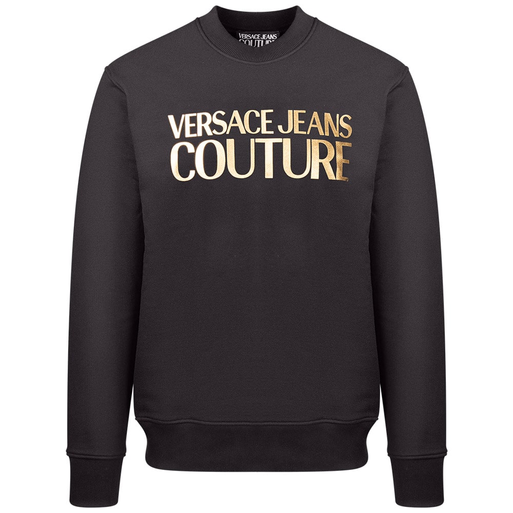 Versace Jeans Couture Μαύρο Φούτερ C Neck - VJ0AP75GAIT01CF06T00