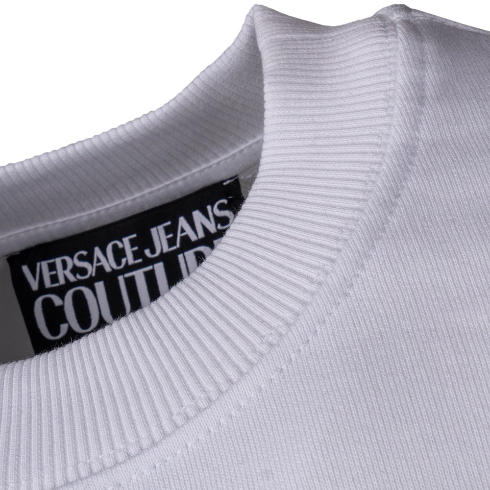 Versace Jeans Couture Λευκό Φούτερ C Neck - VJ0AP75GAIT15CF01O00