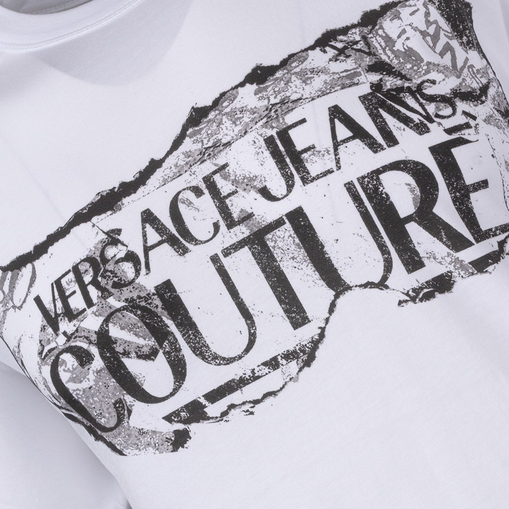 Versace Jeans Couture Λευκό T-shirt - VJ0AP76GAHE03CJ00E00
