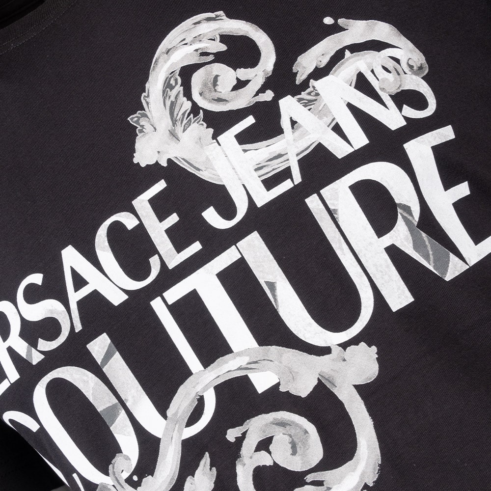 Versace Jeans Couture Μαύρο T-shirt - VJ0AP76GAHG00CJ00G00