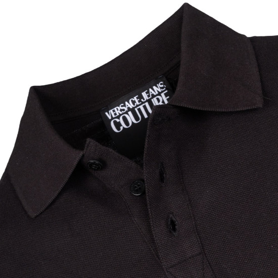 Versace Jeans Couture Μαύρο Κοντομάνικο polo - VJ0AP78GAGT08CJ01T00