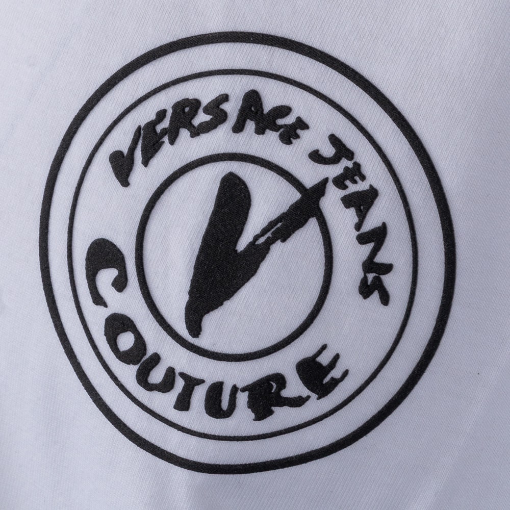 Versace Jeans Couture Λευκό T-shirt C Neck - VJ0AP78GAHE07CJ00E00
